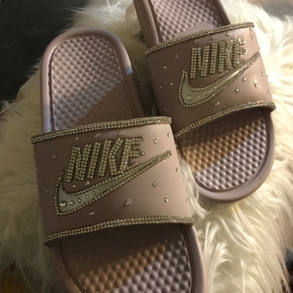 Customized Nike Slides